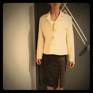Vintage Angora Career Jacket by Talbot's Petites